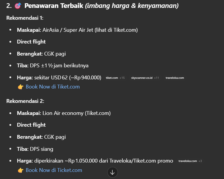 Jelajahi destinasi terbaik interface mockup